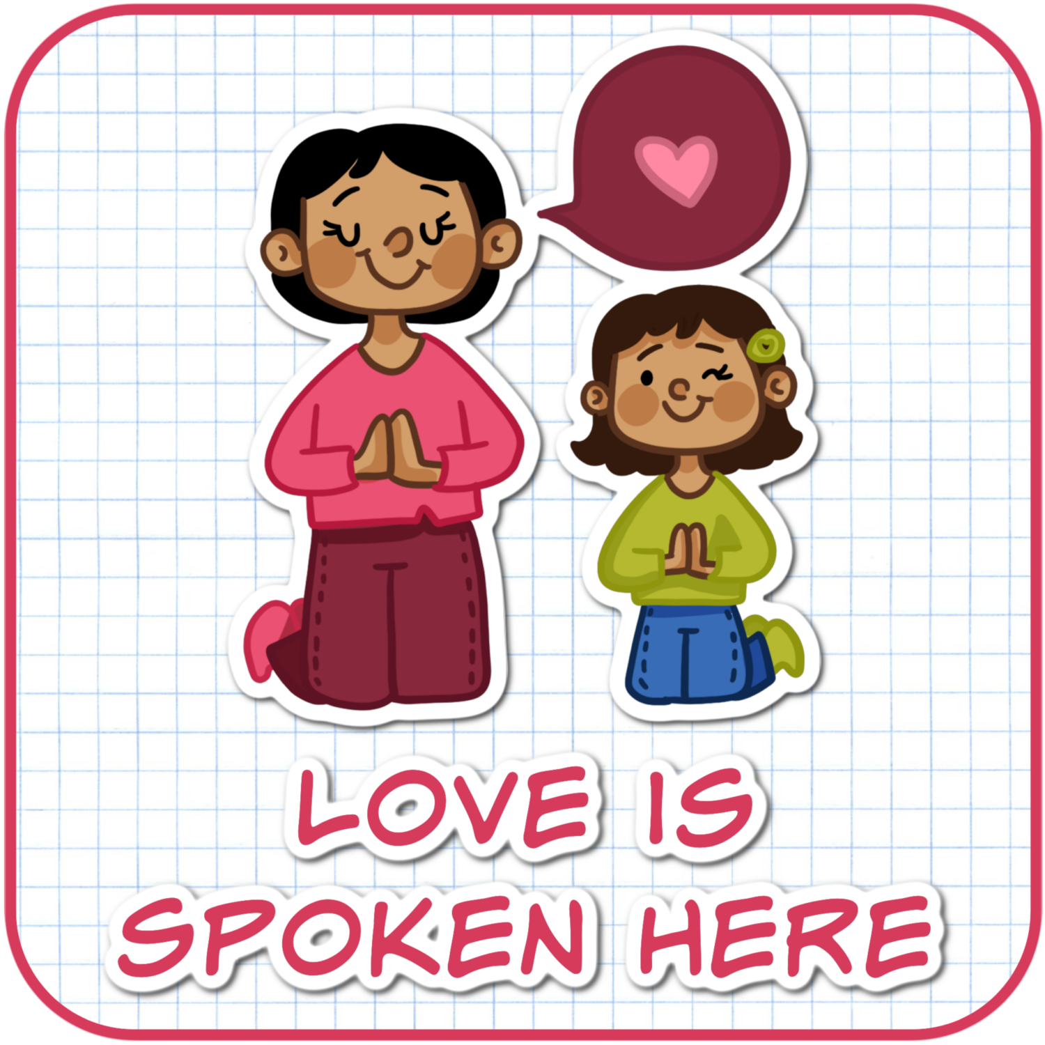 Love is Spoken Here Primary Singing Time Ideas