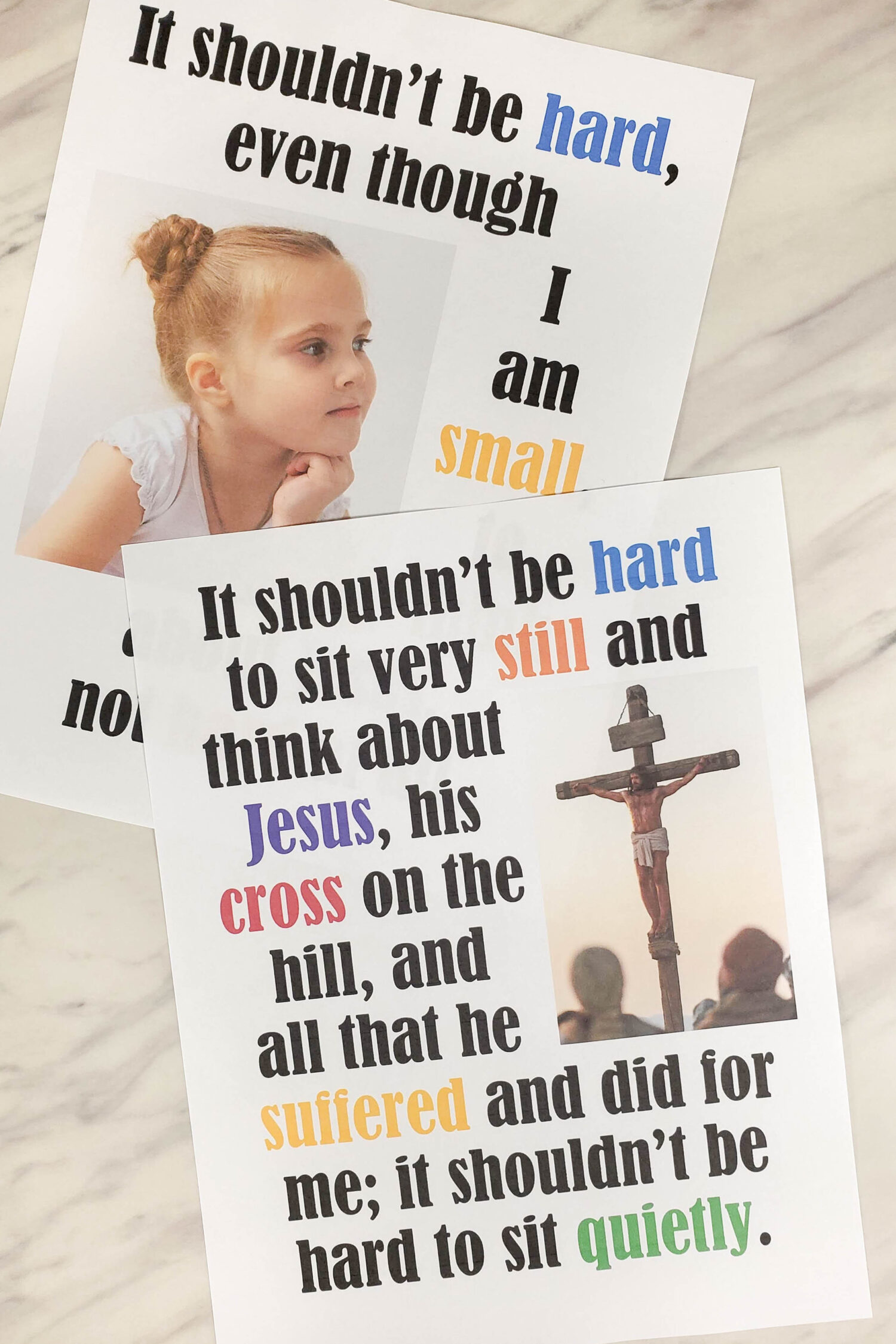 To Think about Jesus Flip Chart & Lyrics 2 To Think about Jesus Flip Chart photos and lyrics song chart for singing time. LDS Primary music leaders.