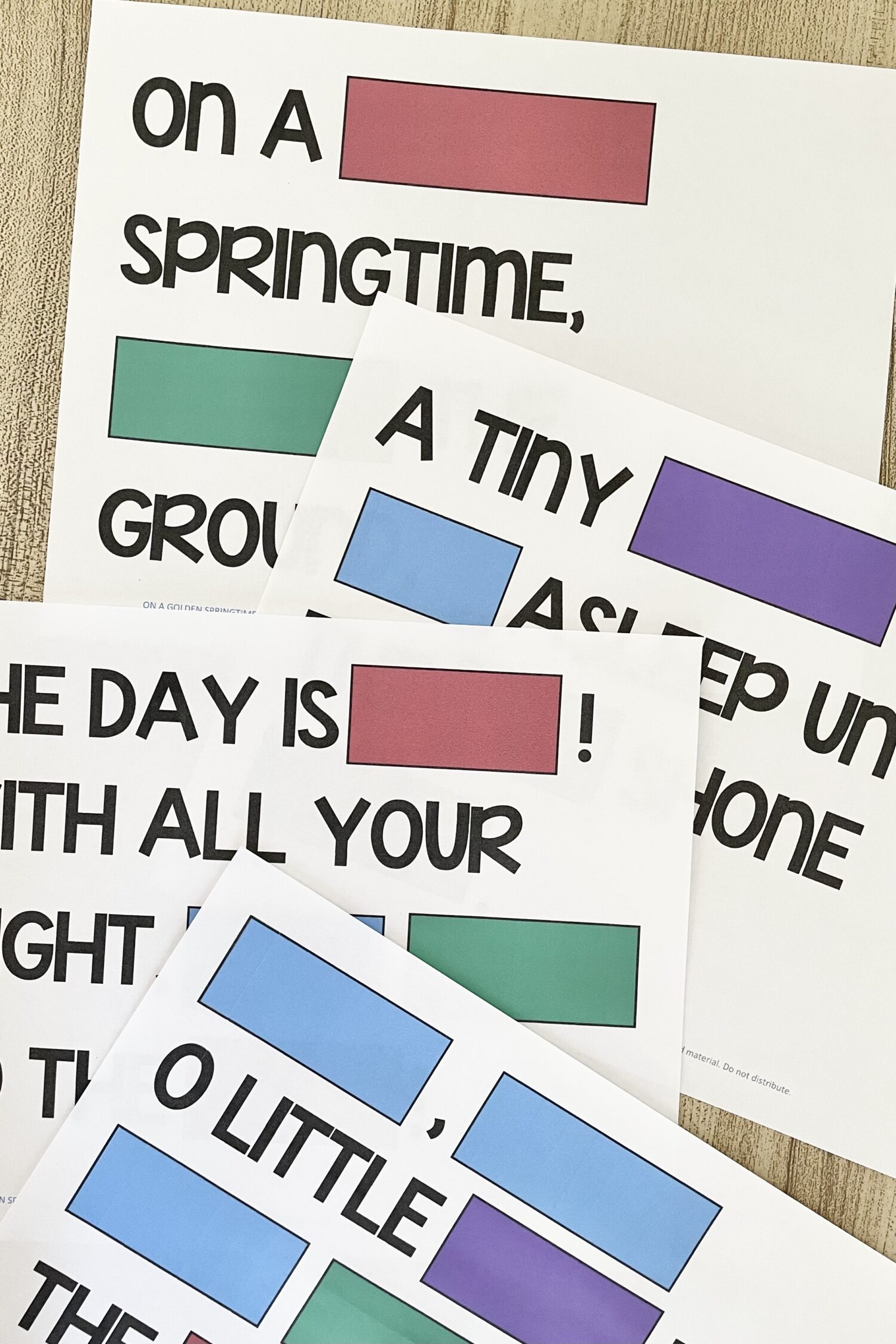 Conclusion Color Code On a Golden Springtime Color Code - Primary Singing