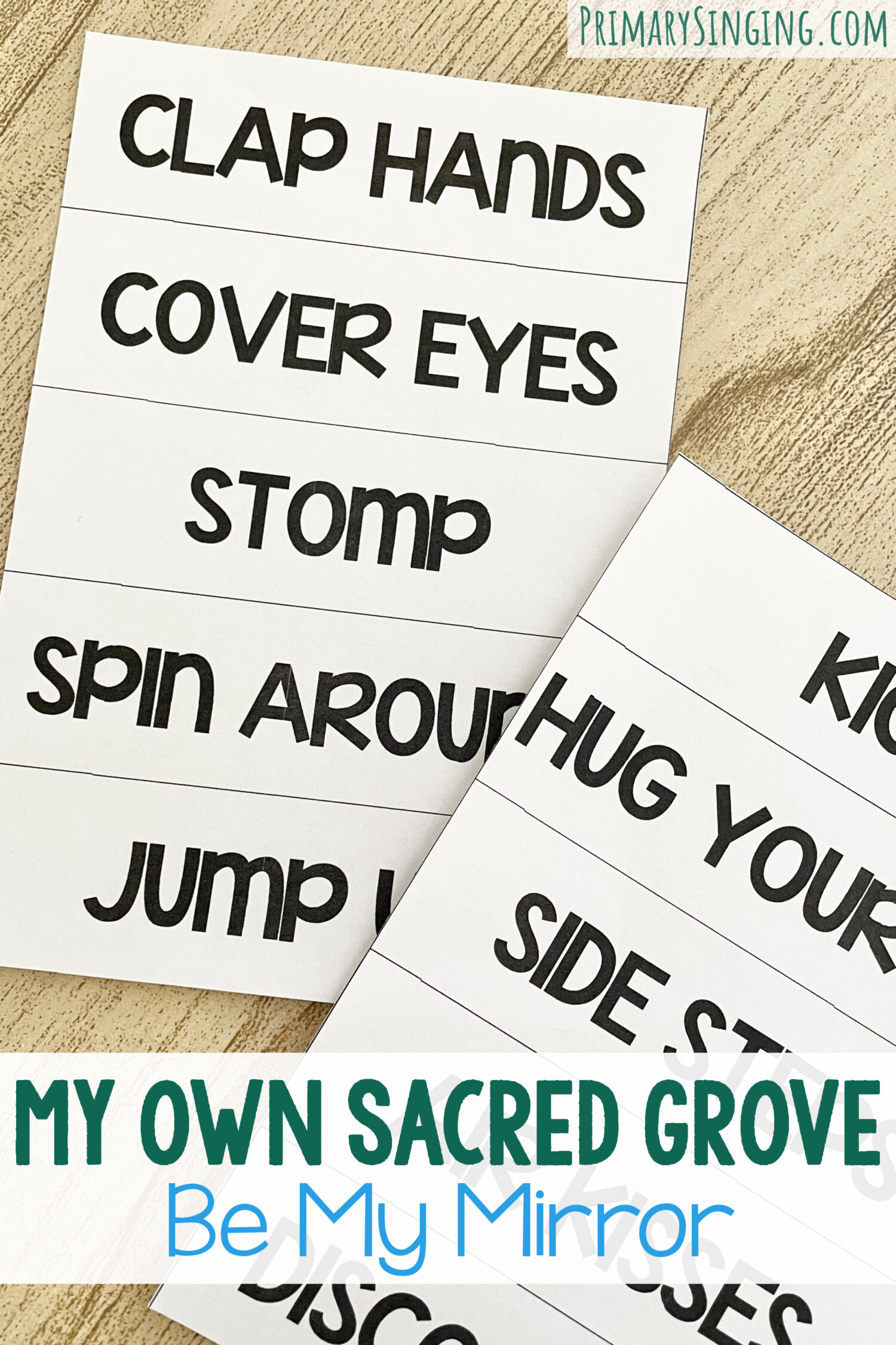 My Own Sacred Grove Be My Mirror 1 My Own Sacred Grove Be My Mirror Singing time ideas for Primary Music Leaders My Own Sacred Grove Be My Mirror