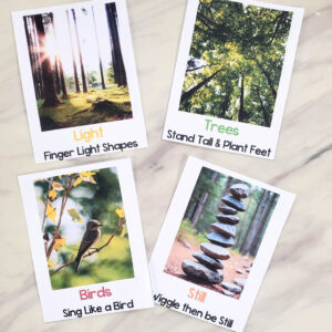 My Own Sacred Grove In the Grove fun and engaging singing time lesson plan and ideas to engage the children to picture what it might have been like in the Sacred Grove and how to make their own special sacred places. Pair it with fun ways to sing actions. Printable song helps for LDS Primary music leaders and for Come Follow Me for Families.