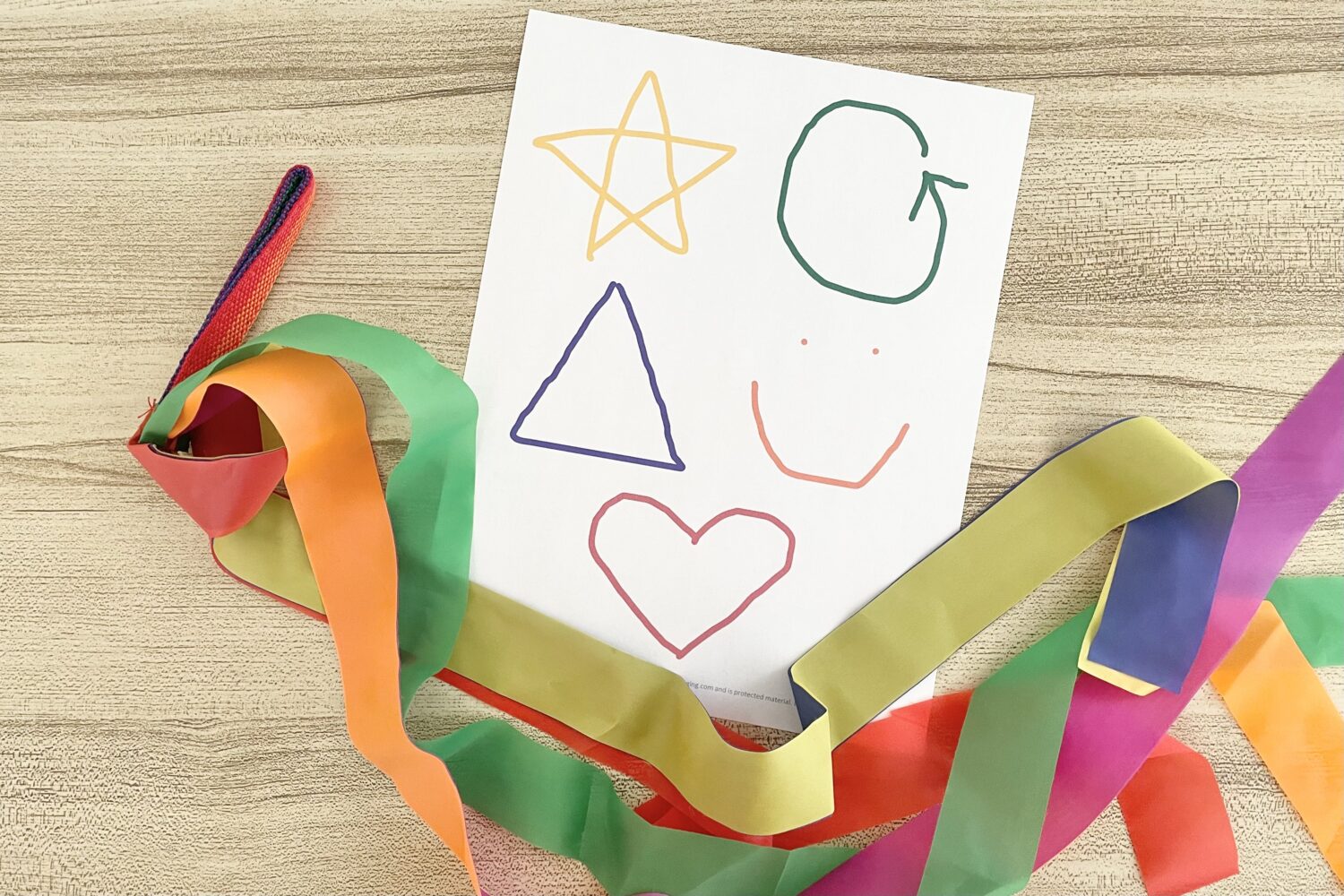 I Need Thee Every Hour Ribbon Wands 6 I am Like a Star Ribbon Wands - Use this fun purposeful movement idea with ribbon wand actions for each line of this song with printable song helps for LDS Primary Music Leaders.