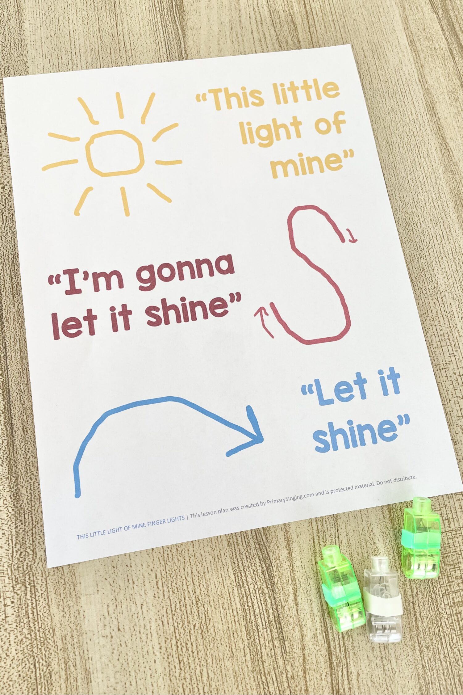 This Little Light of Mine Finger Lights 2 This Little Light of Mine Finger Lights - Use this easy finger lights pattern for a fun object lesson about sharing our light as you teach this hymn with printable song helps for LDS Primary Music Leaders.