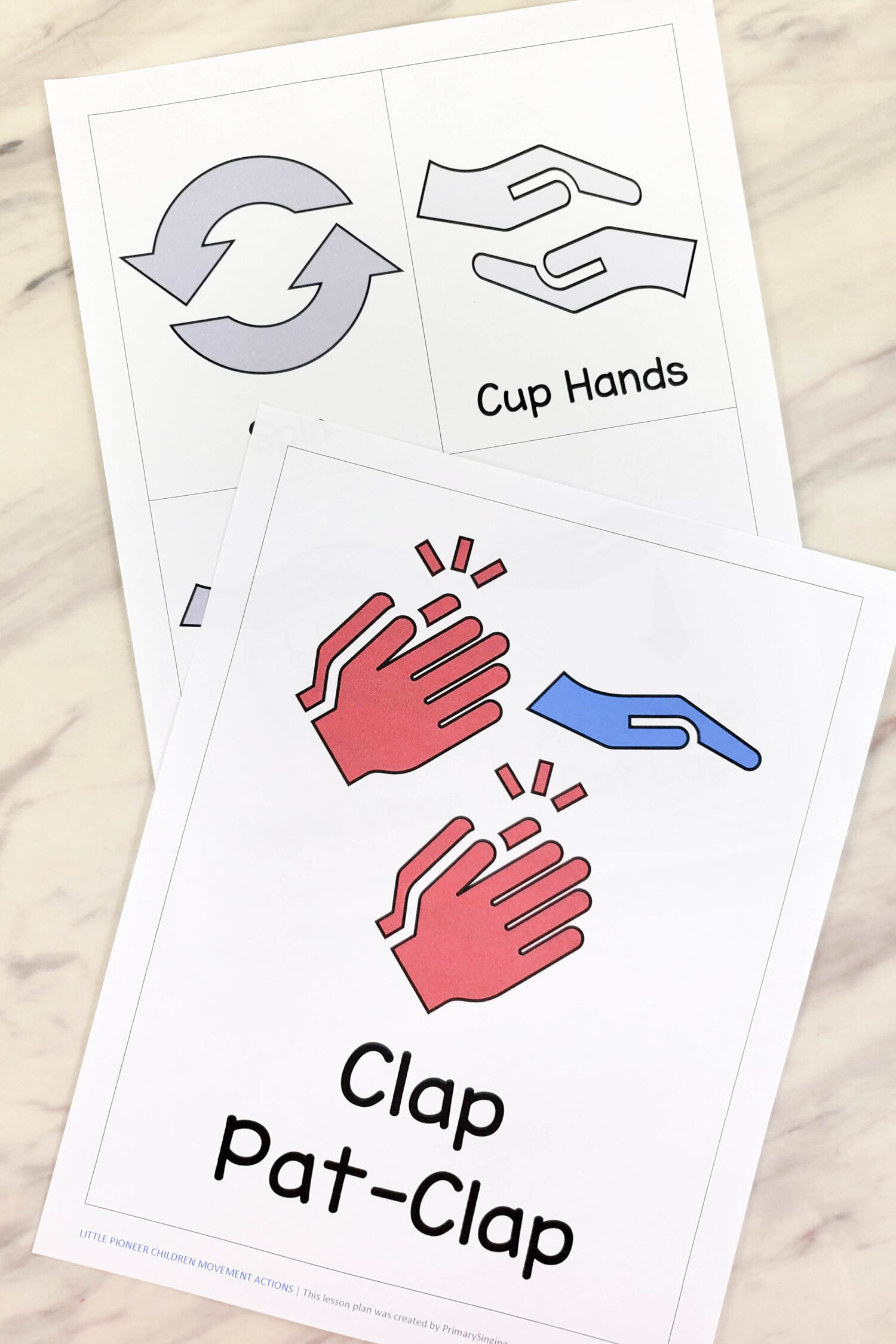 Little Pioneer Children Movement Actions 4 Little Pioneer Children Movement Words fun singing time activity that gets the Primary children up and moving together! Printable song helps for LDS Primary music leaders with lesson plan!