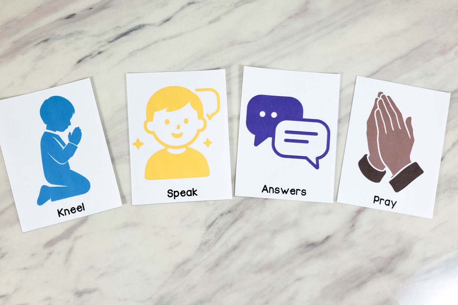 I Pray in Faith Picture Order 6 I Pray in Faith Picture Order - Use this fun and engaging singing time lesson plan to rearrange the keyword icon pictures that coordinate with each line of the song. Printable song helps for LDS Primary music leaders.
