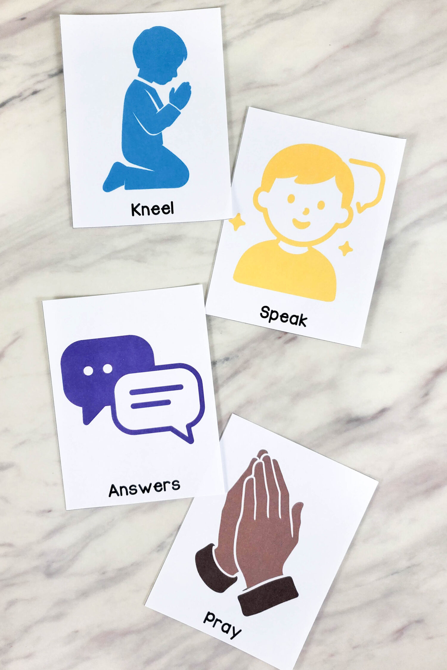 I Pray in Faith Picture Order 2 I Pray in Faith Picture Order - Use this fun and engaging singing time lesson plan to rearrange the keyword icon pictures that coordinate with each line of the song. Printable song helps for LDS Primary music leaders.