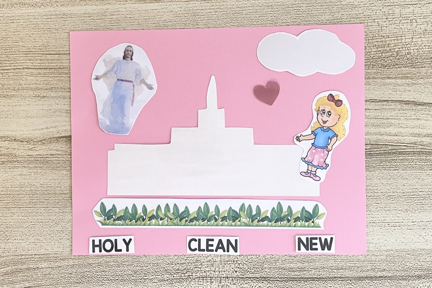 Holy Places Interactive Picture 8 Holy Places Interactive Picture - Your visual learners will love putting together this interactive picture by adding one element at a time as you review this hymn with printable song helps for LDS Primary Music Leaders.