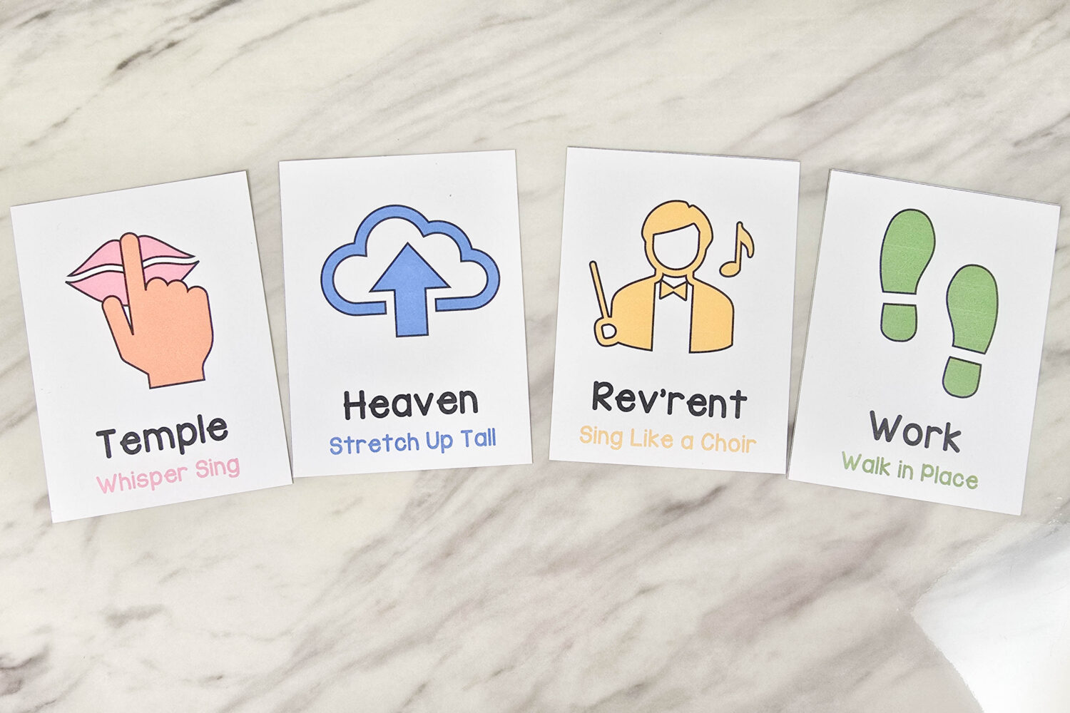Holy Places Keyword Singing Styles 6 Holy Places Keyword Singing Challenge Singing Time Idea. Pick a singing styles challenge card to decide a fun and unique way to sing through the song. Can you guess what keyword this singing style represents? A fun and unique challenge to review this song or teach it line by line. Printable song helps for LDS Primary Music Leaders.