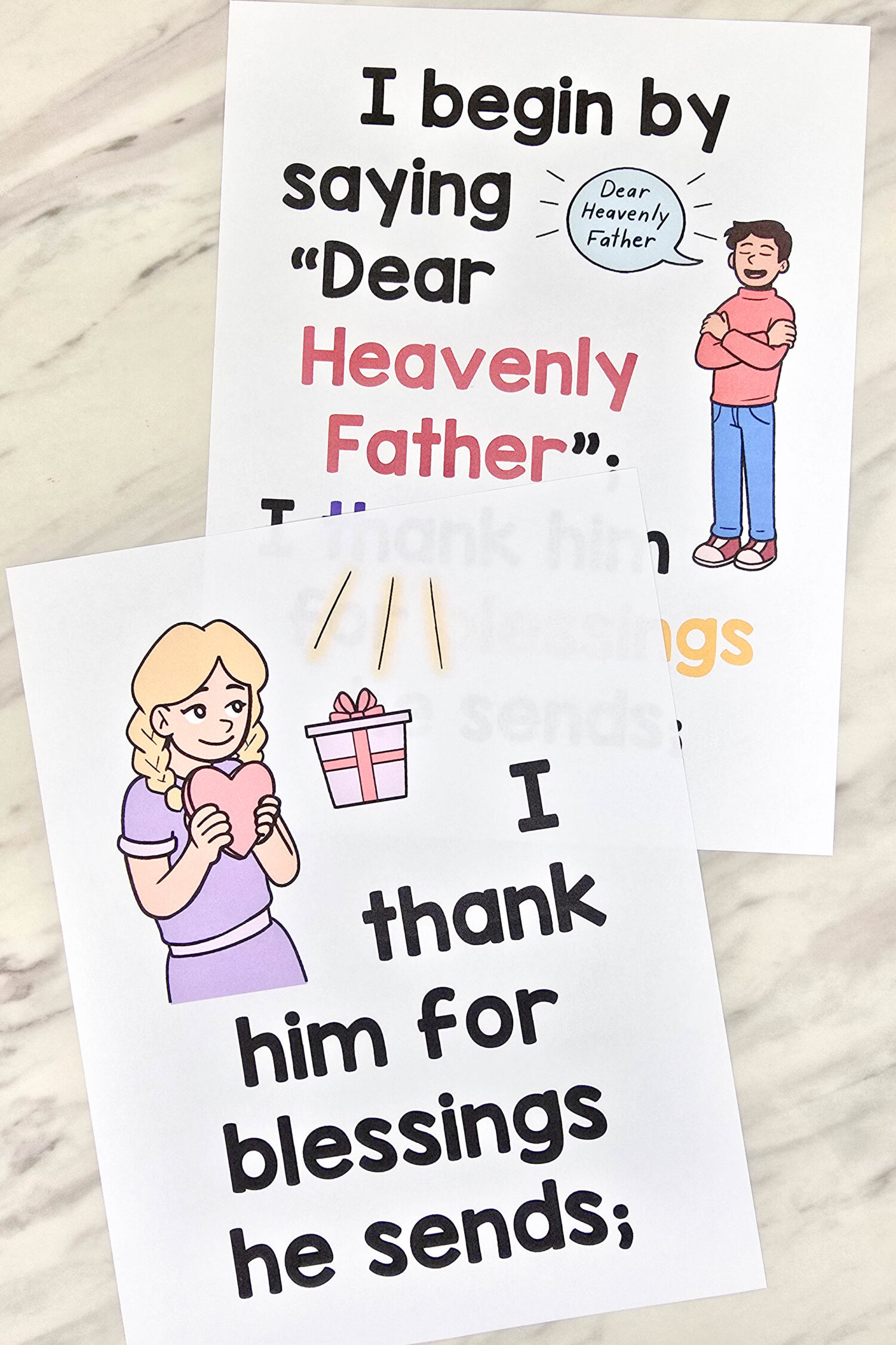 I Pray in Faith Flip Chart & Lyrics 2 I Pray in Faith Flip Chart printable song visuals aids and helps for LDS Primary music leaders teaching this Primary Song. Includes printable illustrations song chart with lyrics to easily teach this song!
