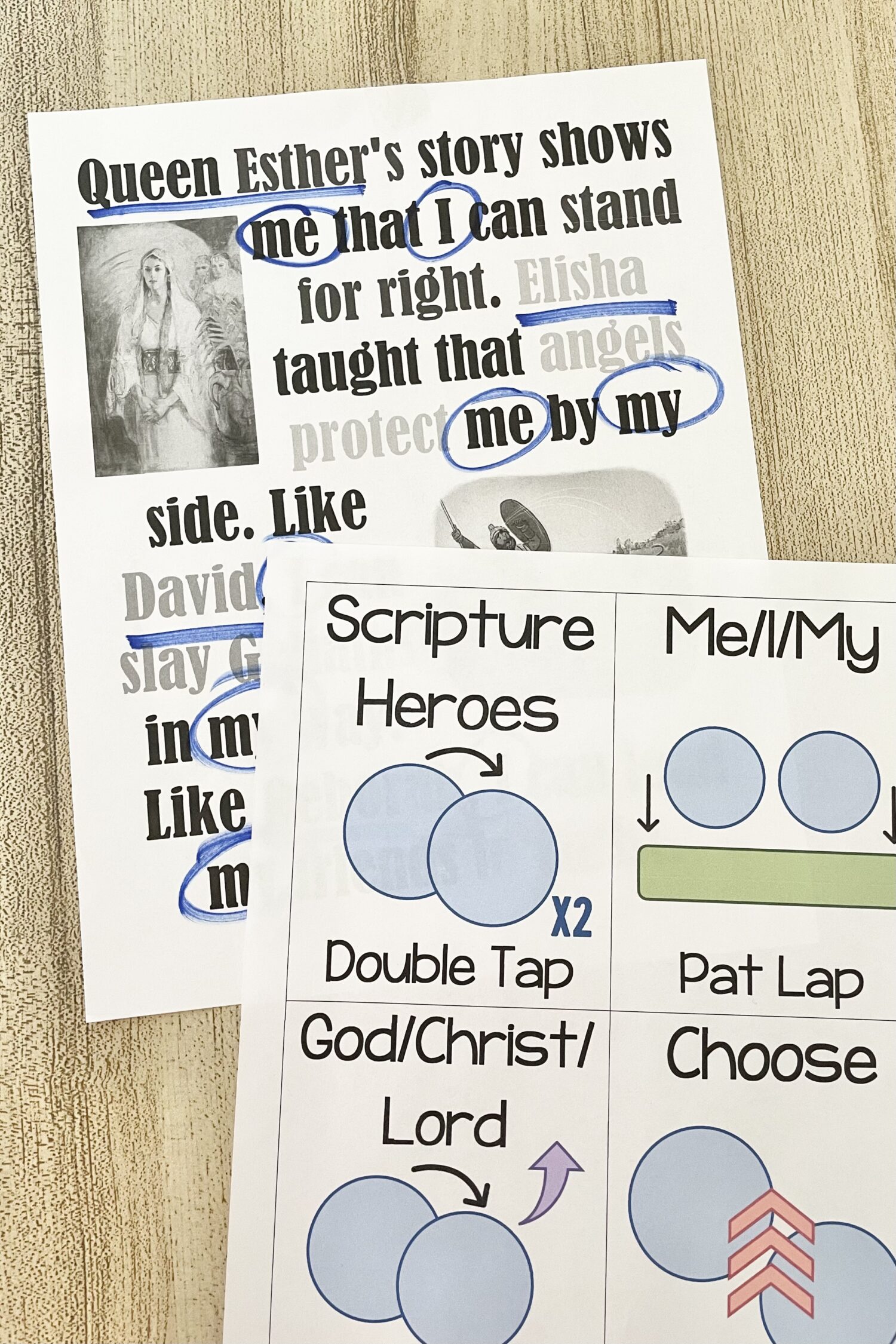 Try this fun Choose to Serve the Lord Paper Plates activity with simple rhythms for key words in this song with printable song helps for LDS Primary Music Leaders.