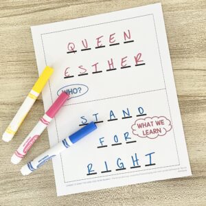 Choose to Serve the Lord Code Word Blanks - Fill in each missing letter to reveal code words and phrases from this song with printable song helps for LDS Primary Music Leaders.