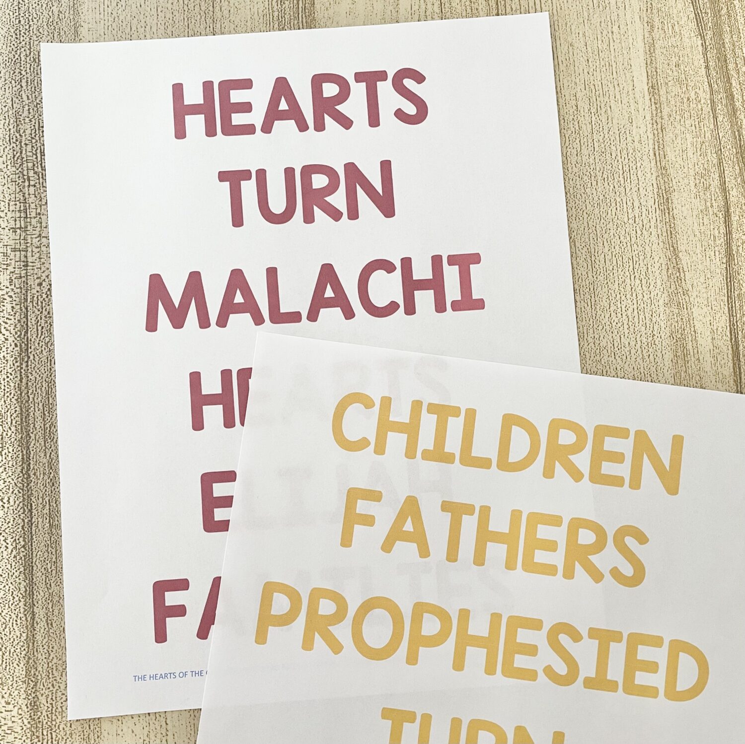The Hearts of the Children Keyword Pairs - Rearrange keyword from this song in the correct order for a fun way to review this Come Follow Me Old Testament song for LDS Primary Music Leaders.