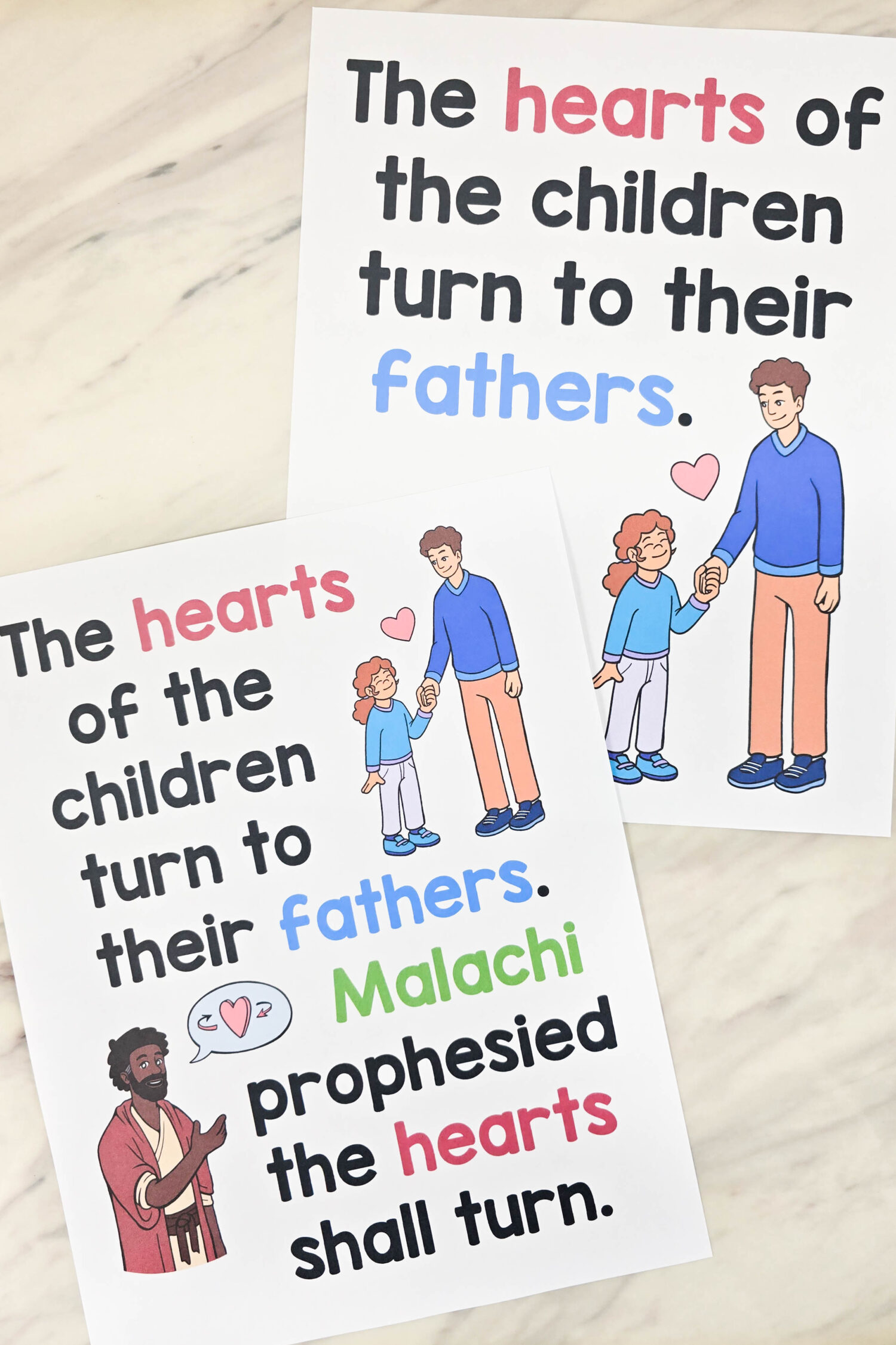 The Hearts of the Children Flip Chart & Lyrics 1 The Hearts of the Children Flip Chart printable song visuals aids and helps for LDS Primary music leaders teaching this Primary Song. Includes printable illustrations song chart with lyrics to easily teach this song!