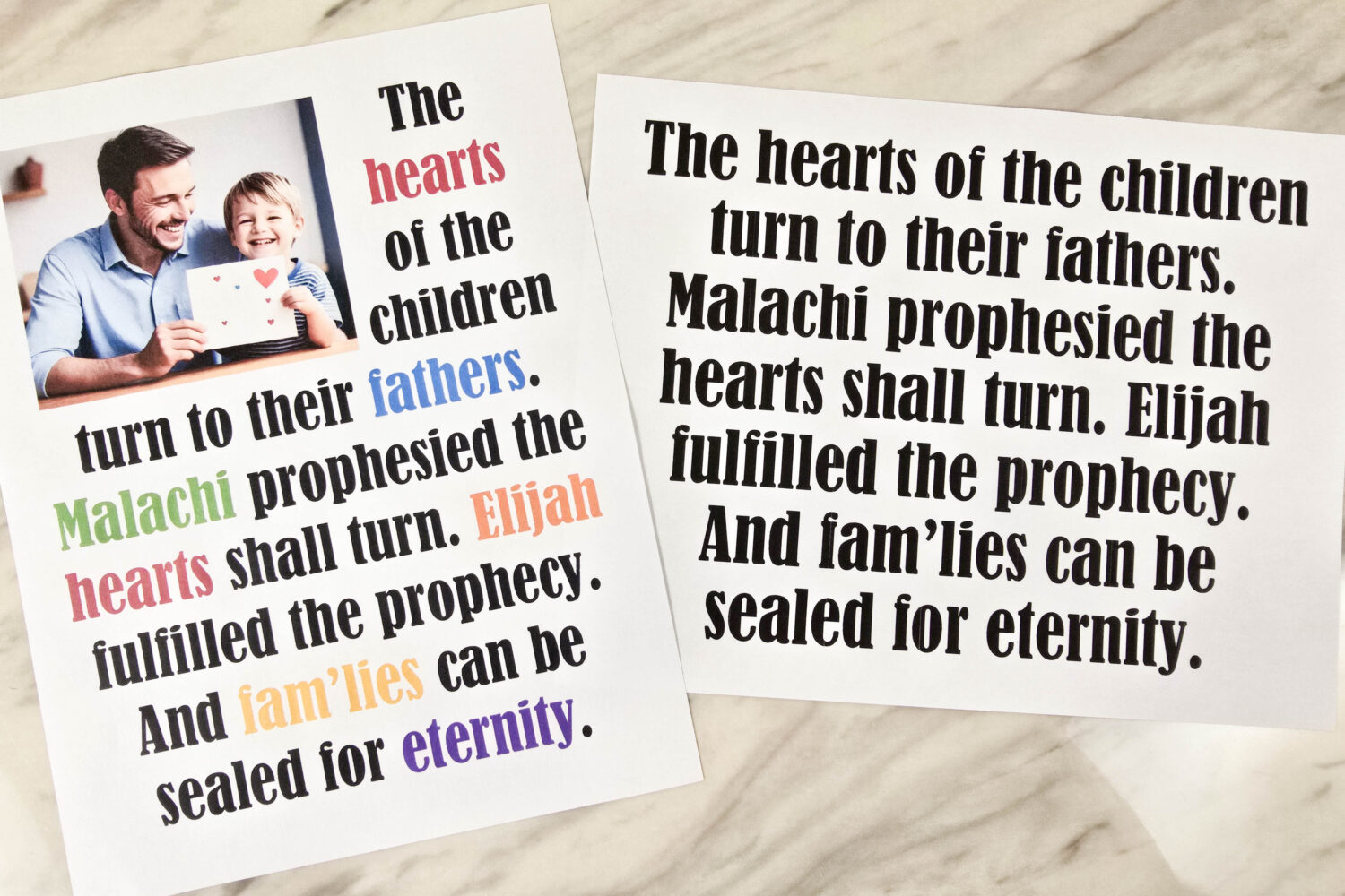 The Hearts of the Children Flip Chart & Lyrics 8 The Hearts of the Children Flip Chart printable song visuals aids