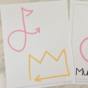 Hark the Herald Angels Sing Dramatic Song Leading singing time idea to add in fun movement as you lead the song like a music conductor with these symbols that represent the lyrics for added meaning! Printable song helps and a lesson plan for LDS Primary music leaders teaching this fun Christmas hymn.