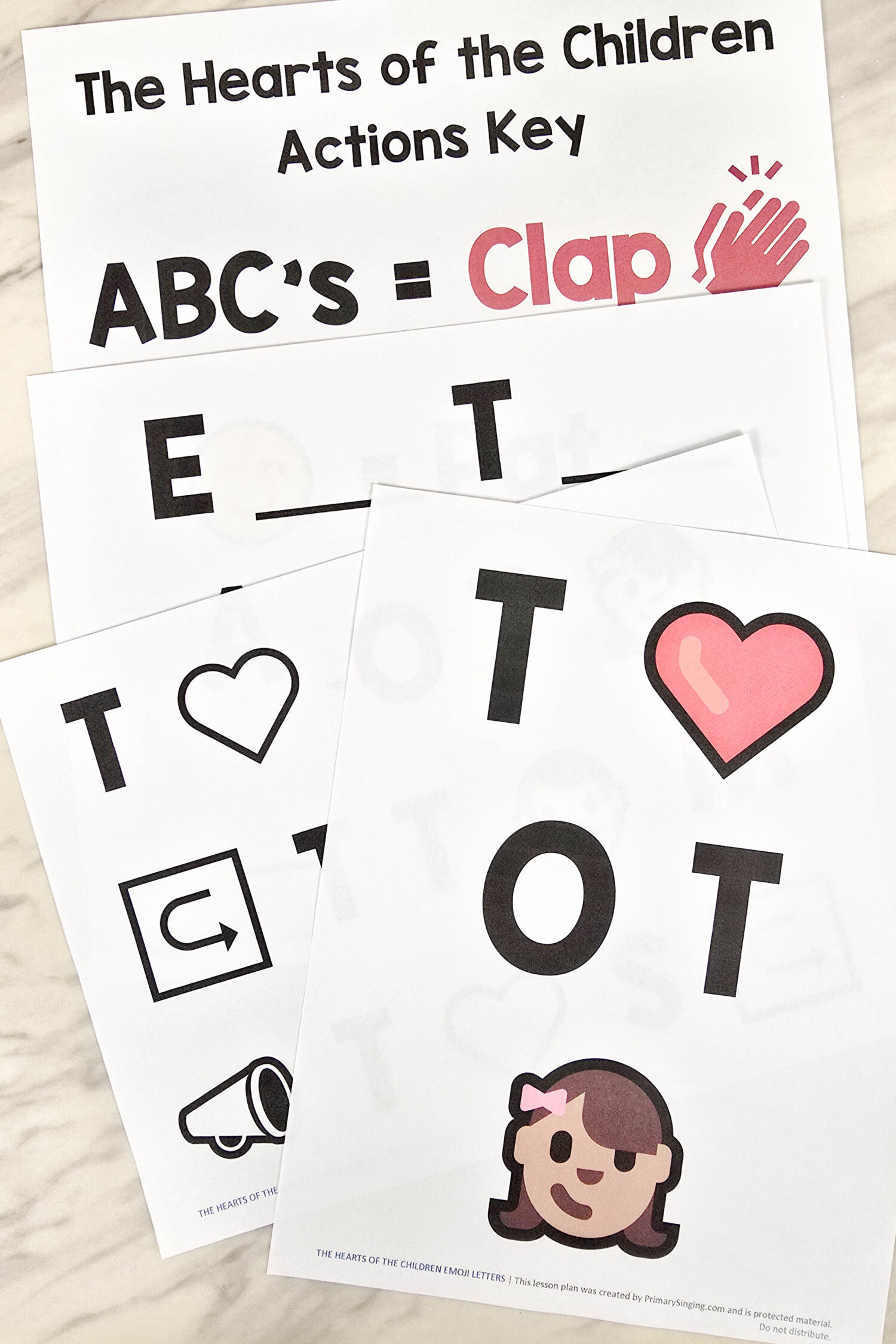 The Hearts of the Children Emoji Letters 4 The Hearts of the Children Emoji Letters singing time idea - Crack the code with the first letters and emojis to represent the lyrics plus some fun additional ways to play! Printable song helps for LDS Primary music leaders teaching this Old Testament song!