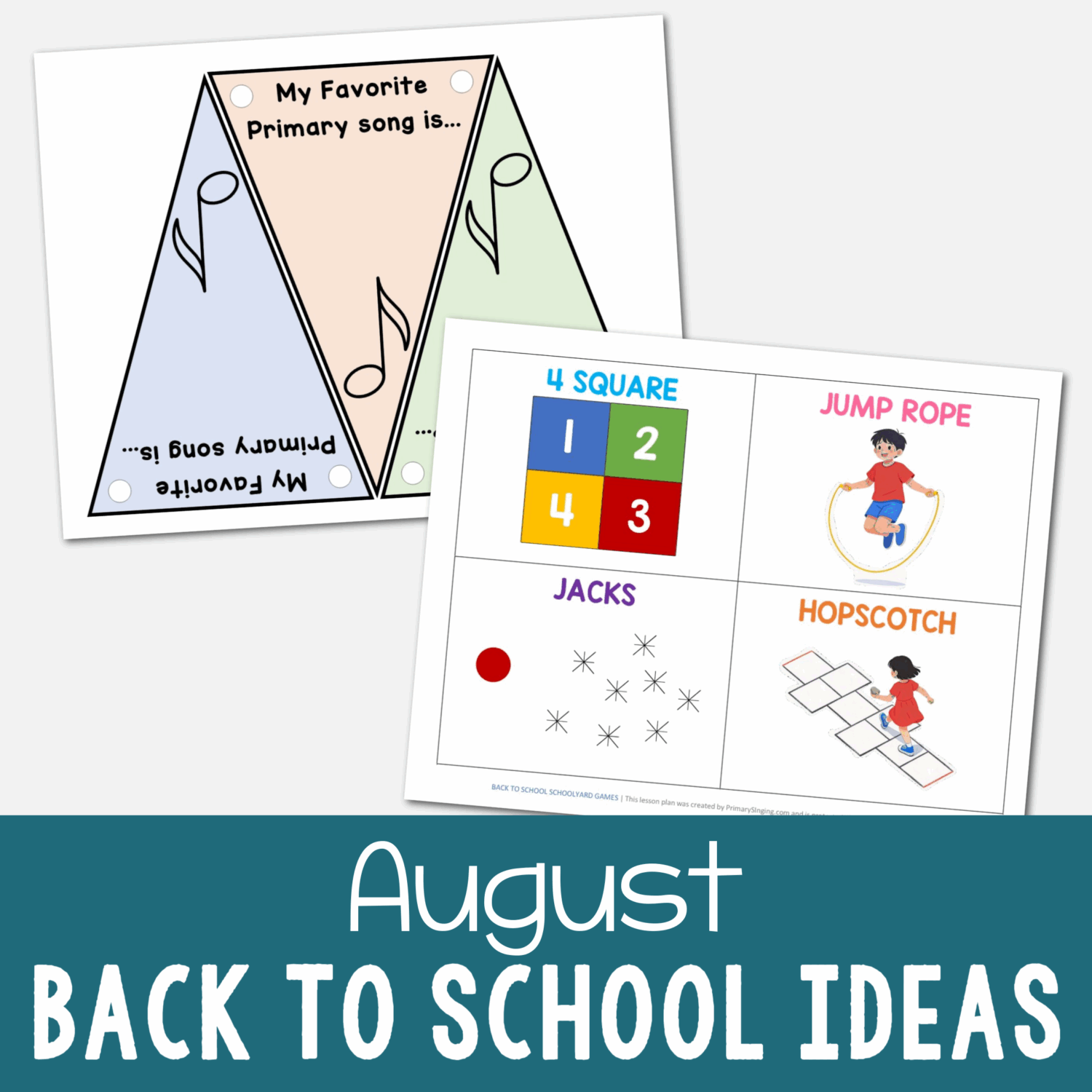 August Overview & Back to School Activities 2 August Old Testament Back to School Ideas