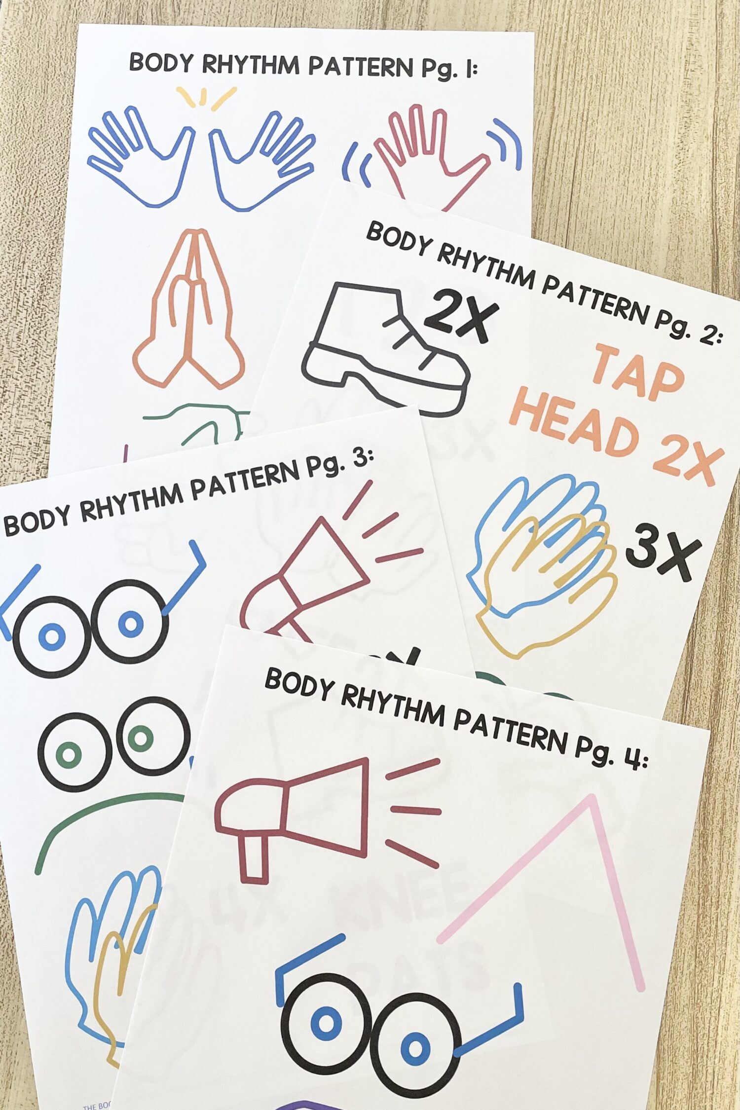The Books in the Old Testament Body Rhythm 4 The Books in the Old Testament Body Rhythm - Try these simple actions and rhythms as a helpful memory aid to remember the Books in the Old Testament! Includes printable song helps for LDS Primary Music Leaders and families.