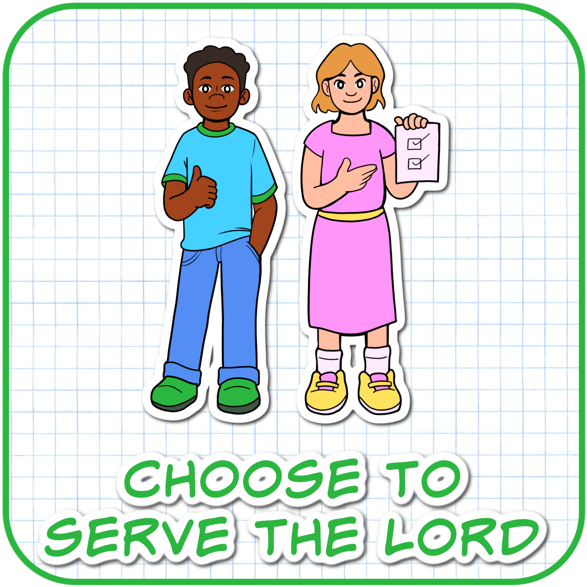 Choose to Serve the Lord Singing Time Ideas Old Testament Come Follow Me Song List