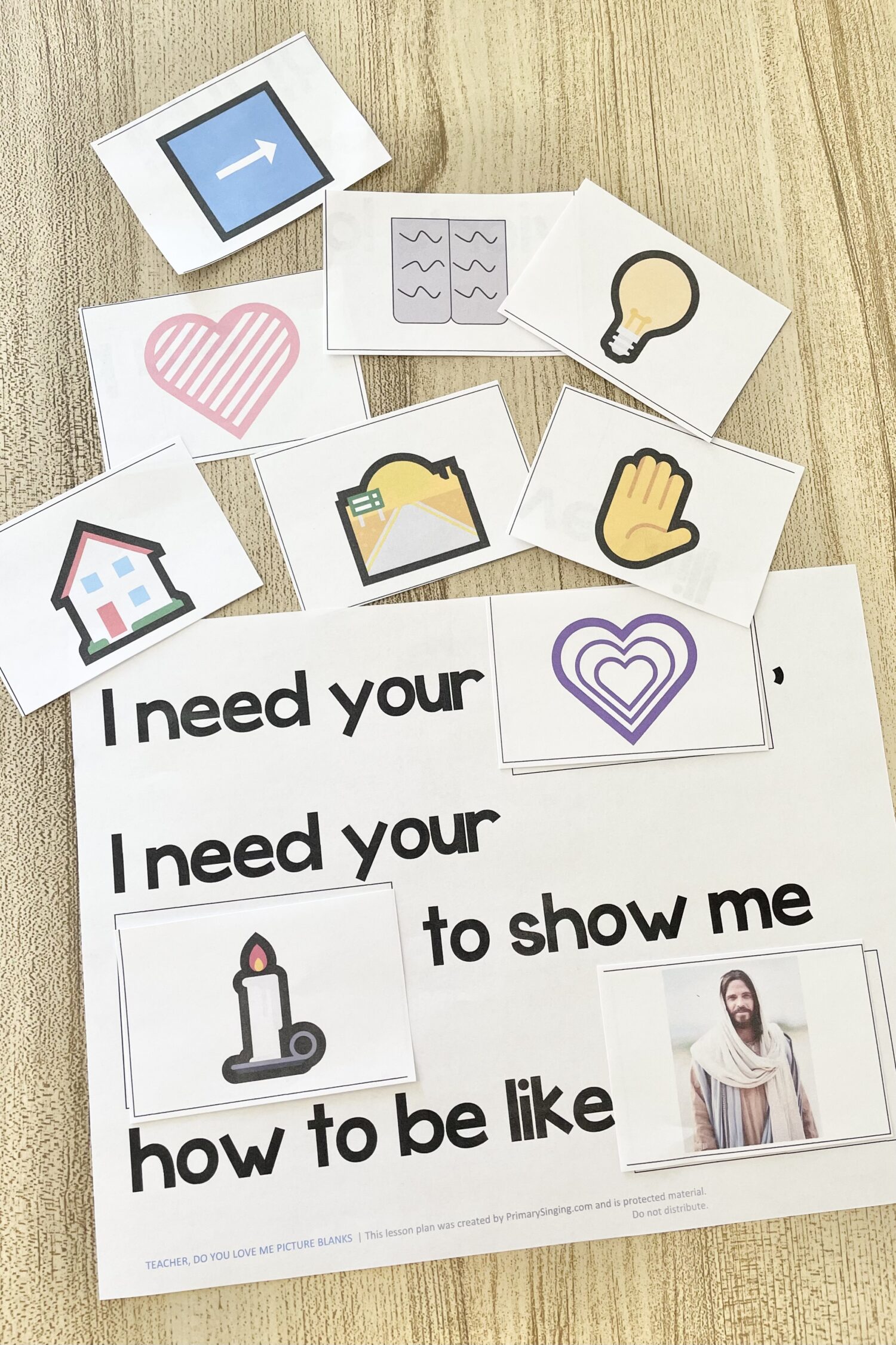 Teacher, Do You Love Me Picture Blanks 4 Teacher, Do You Love Me Picture Blanks - Fill in each missing blank with the correct image for a fun way to review this primary song with printable song helps for LDS Primary Music Leaders.