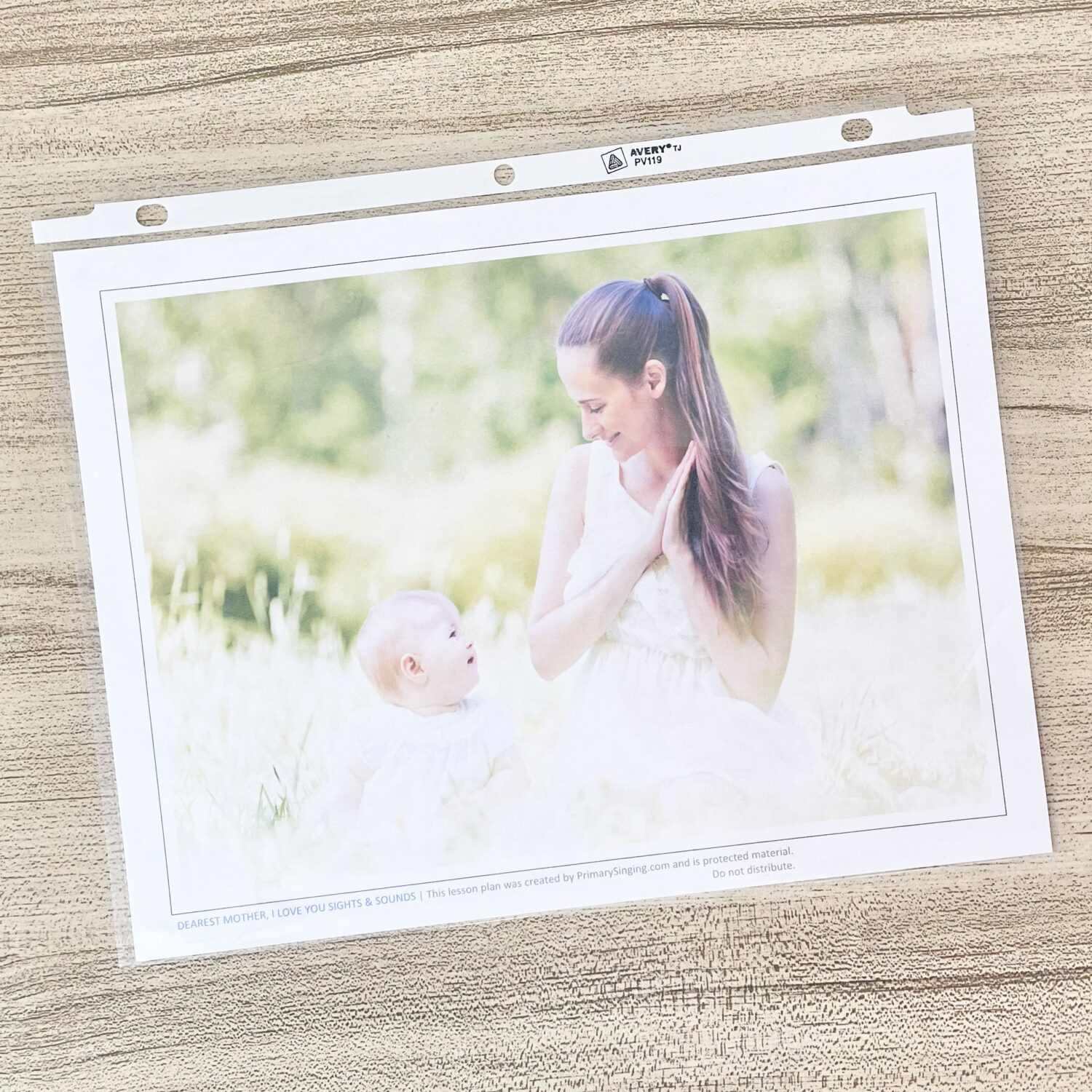 Dearest Mother, I Love You Sights & Sounds 3 Dearest Mother, I Love You Sights & Sounds - Incorporate senses by listening to sounds and looking at pictures of loving mothers for a unique way to introduce or review this Mother's Day song with printables for LDS Primary Music Leaders and families.