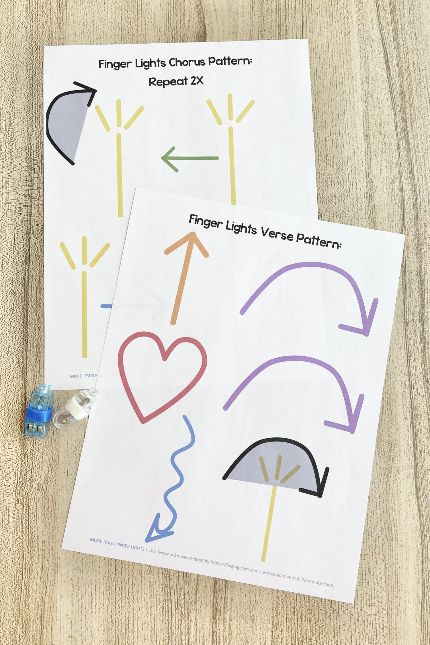 More Jesus Finger Lights - Try this easy finger lights pattern with actions for each line as you teach this primary song. Includes printable pattern for LDS Primary Music Leaders and families.