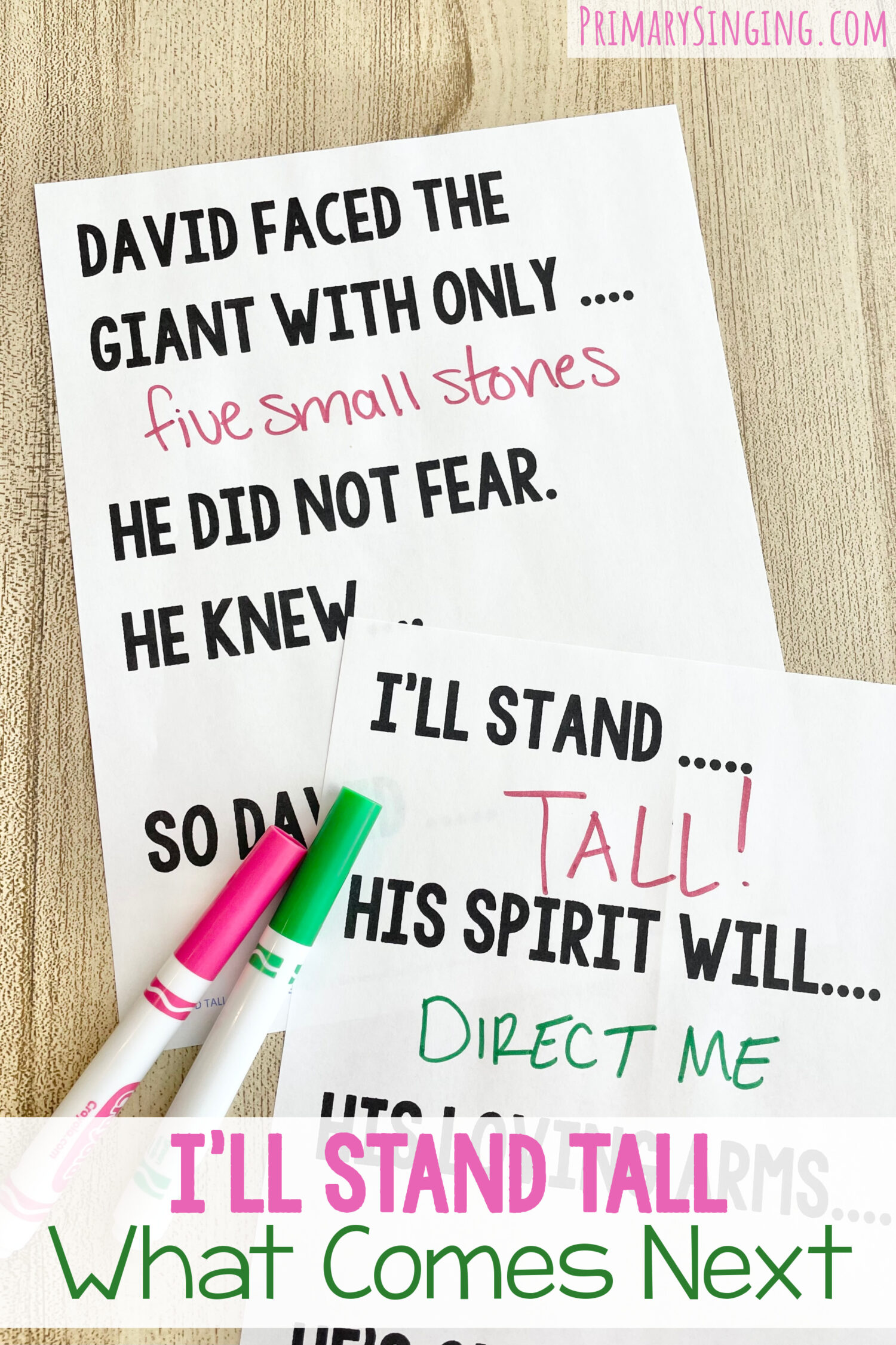 I'll Stand Tall What Comes Next 1 I'll Stand Tall What Comes Next
