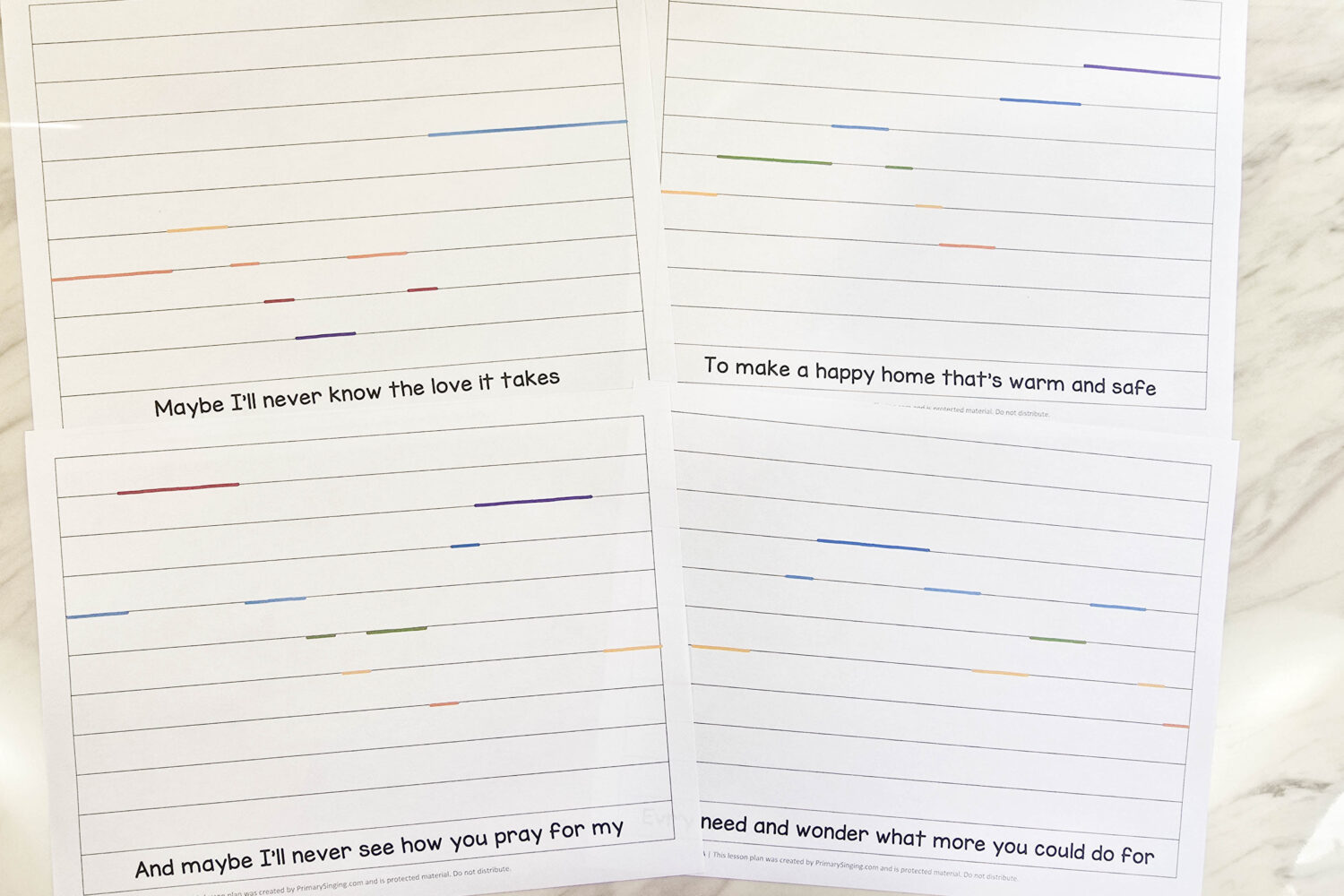 More Than Enough Things Mom Does 9 More Than Enough Pitch Leading - Use this fun singing time lesson plan that has the kids move their hand up and down following the movement of the pitch following the pitch leading chart. Free printables for LDS Primary Music Leaders teaching this beautiful Mother's Day song.