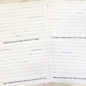 More Than Enough Pitch Leading - Use this fun singing time lesson plan that has the kids move their hand up and down following the movement of the pitch following the pitch leading chart. Free printables for LDS Primary Music Leaders teaching this beautiful Mother's Day song.