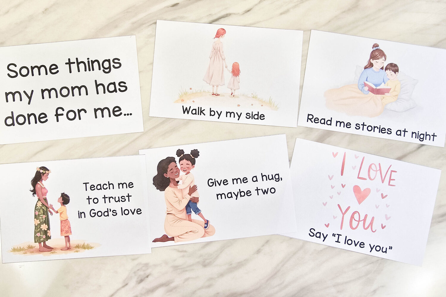 More Than Enough Things Mom Does 4 More Than Enough Things Mom Does - Use this adorable visual singing time lesson plan to help the children learn the song lyrics while also thinking about the words in the way of realizing all the things their mom does for them! Printable song helps for LDS Primary Music Leaders teaching this sweet Mother's Day song.