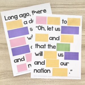 For Such a Time as This Color Code - Solve this fun puzzle with colors representing keywords for a fun way to engage your logical thinkers in primary. Includes printable song helps for LDS Primary Music Leaders.