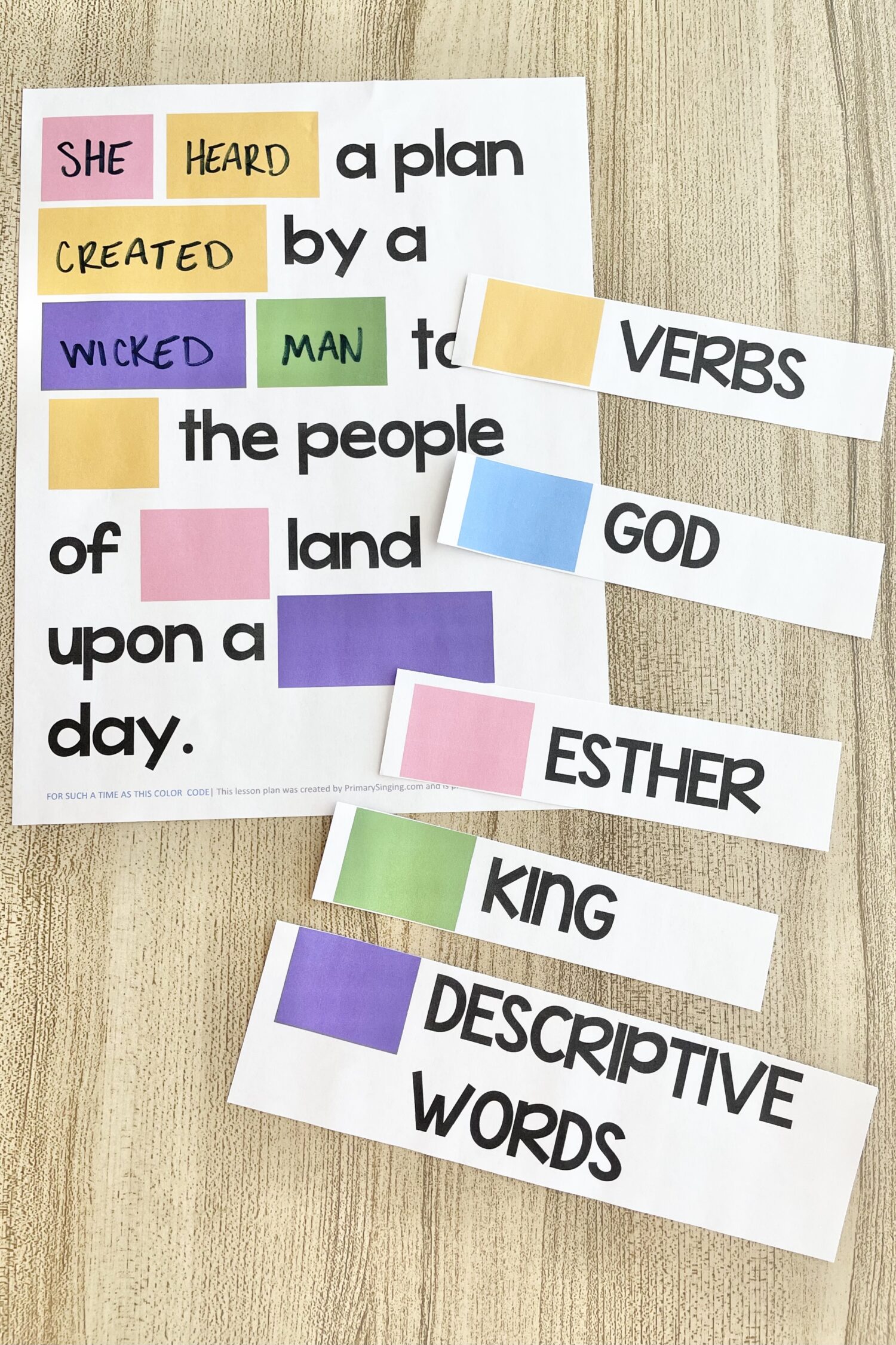 For Such a Time as This Color Code 2 For Such a Time as This Color Code - Solve this fun puzzle with colors representing keywords for a fun way to engage your logical thinkers in primary. Includes printable song helps for LDS Primary Music Leaders.