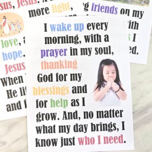 More Jesus Flip Chart - Free printable flipchart of the LDS Primary song More Jesus by Angie Killian - a fun upbeat song about how we need more Jesus in our everyday lives! Printable lyrics song chart with photos and colorful keywords.