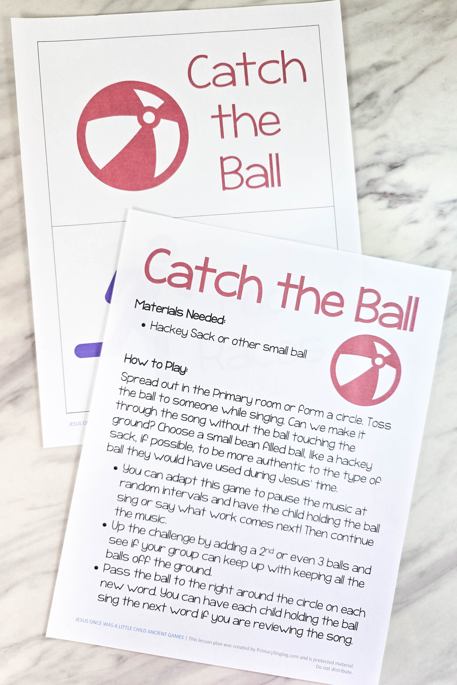 Jesus Once Was a Little Child Ancient Games fun singing time lesson plan with 4 fun games from the time of Christ! Including printable song helps for LDS Primary Music Leaders teaching this New Testament song.
