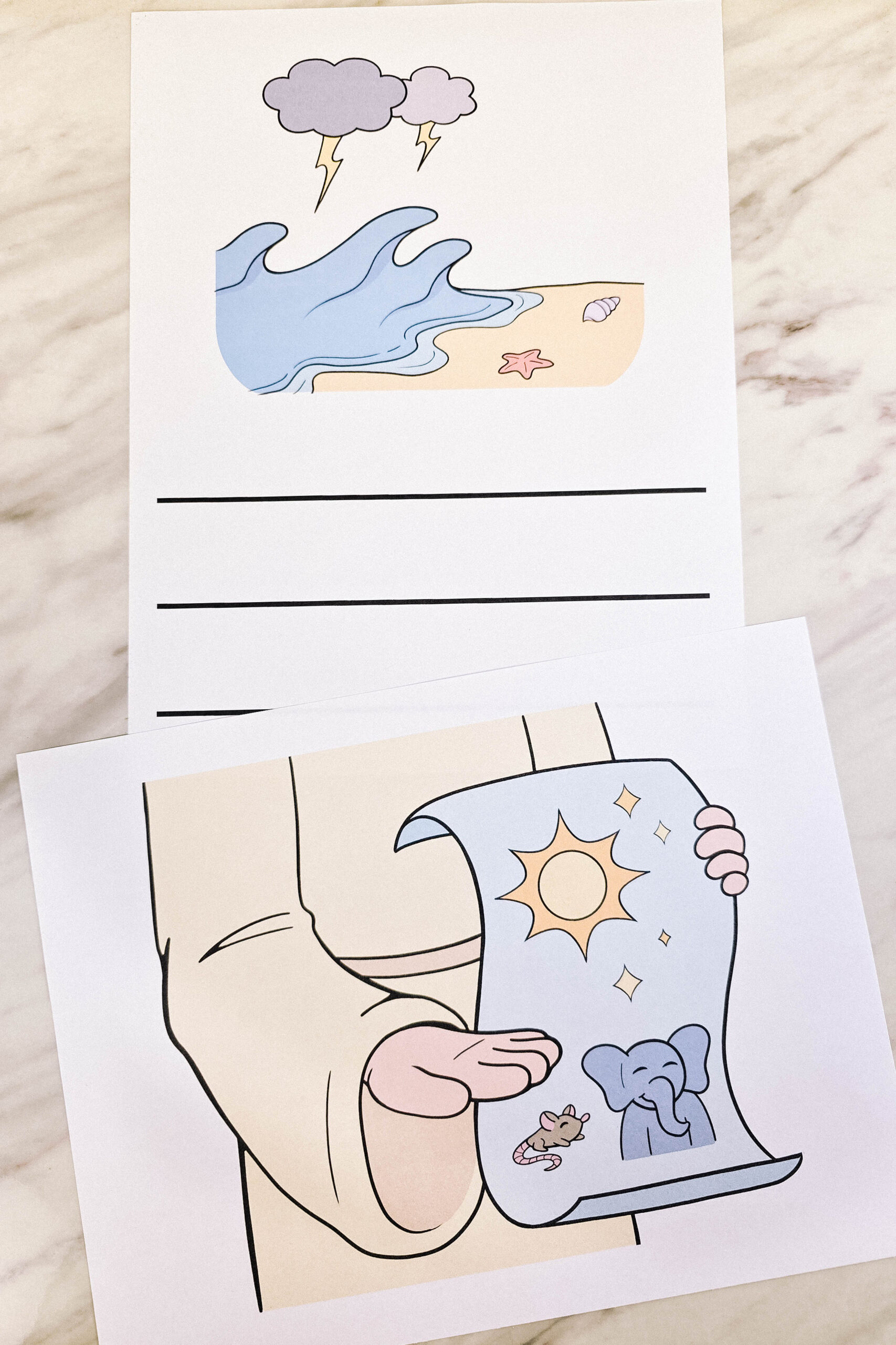 Shop: He Cares for Me Flip Chart 6 He Cares for Me Flip Chart illustrated printable song chart in portrait and landscape with lyrics and pictures for LDS Primary Music leaders to help you teach this song!
