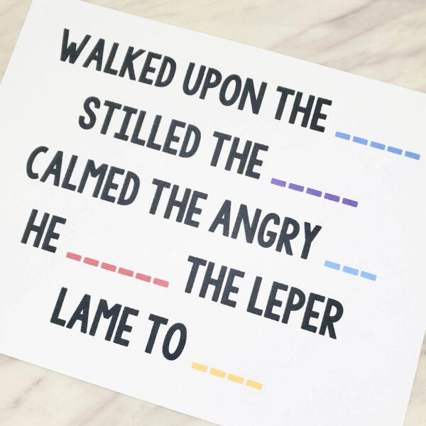 The Miracle Sign Instead 1 The Miracle Sign Instead - Swap out simple actions for the missing keywords throughout the song for a fun singing time lesson plan! Printable song helps for LDS Primary music leaders.